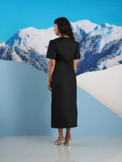 Sister Jane Ghospell  Anya Seamed Midi Dress | Women Dresses | Ghospell