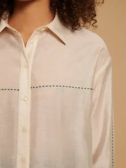 Sister Jane Ghospell Bexley Top Stitch Shirt | Women Tops | Ghospell