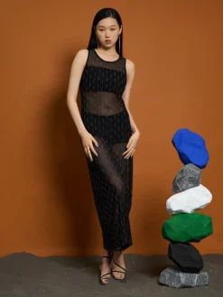 Sister Jane Ghospell Bodhi Mesh Midi Dress | Women Dresses | Ghospell