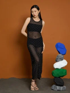 Sister Jane Ghospell Bodhi Mesh Midi Dress | Women Dresses | Ghospell
