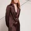 Sister Jane Ghospell Brenner Satin Blazer | Women Jackets | Ghospell