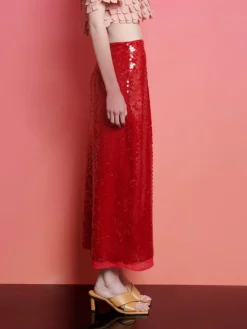 Sister Jane Ghospell Christina Sequin Midi Skirt | Women Bottoms | Ghospell