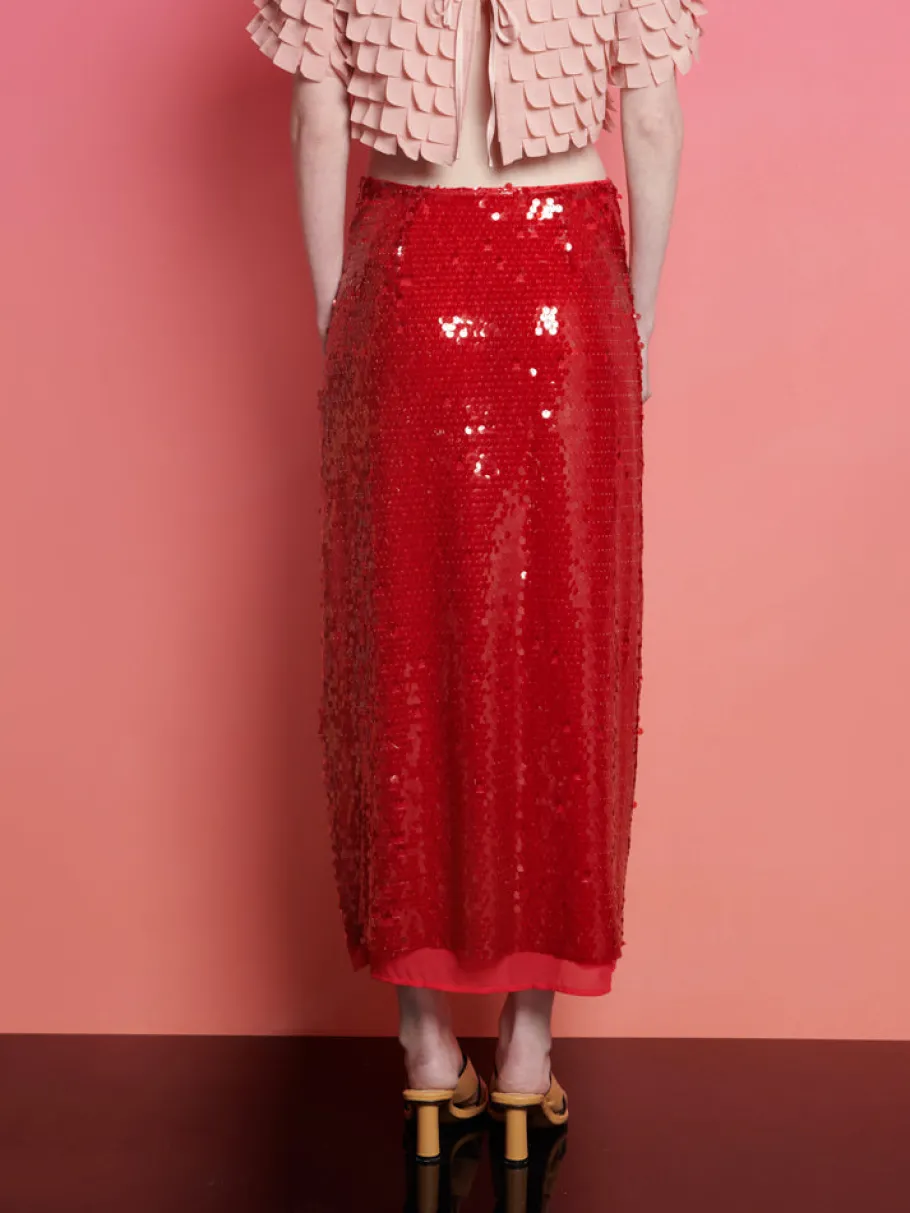 Sister Jane Ghospell Christina Sequin Midi Skirt | Women Bottoms | Ghospell