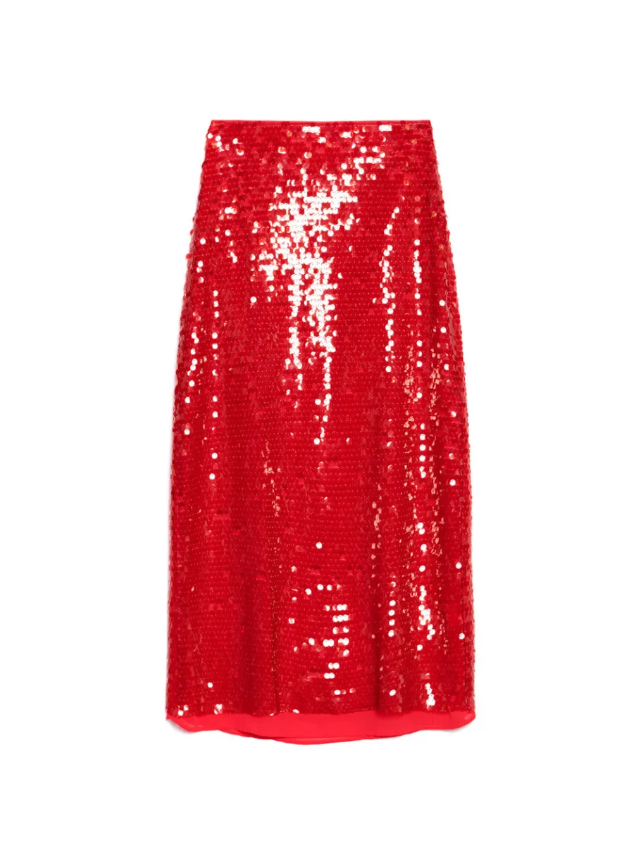 Sister Jane Ghospell Christina Sequin Midi Skirt | Women Bottoms | Ghospell