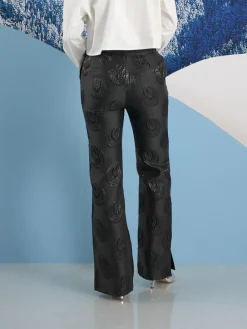 Sister Jane Ghospell  Domino Jacquard Trousers | Women Bottoms | Ghospell