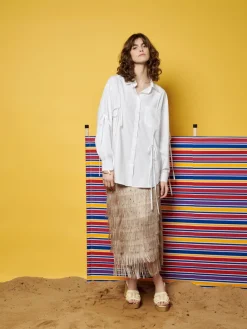 Sister Jane Ghospell  Fallon Tie Shirt | Women Tops | Ghospell