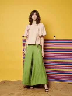 Sister Jane Ghospell  Gwen Wide Leg Trousers | Women Bottoms | Ghospell