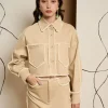 Sister Jane Ghospell Harper Frayed Crop Shirt | Ghospell | Tops