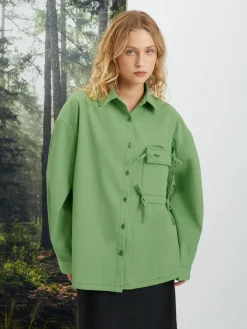 Sister Jane Ghospell Hollis Pocket Shirt | Women Tops | Ghospell