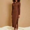 Sister Jane Ghospell Ingrid Side Tie Maxi Dress | Women Dresses | Ghospell
