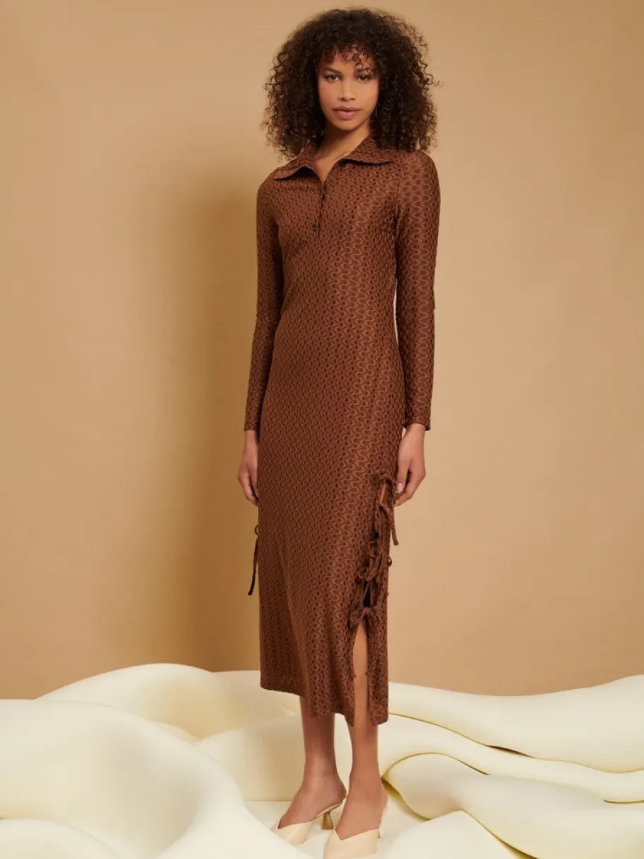 Sister Jane Ghospell Ingrid Side Tie Maxi Dress | Women Dresses | Ghospell