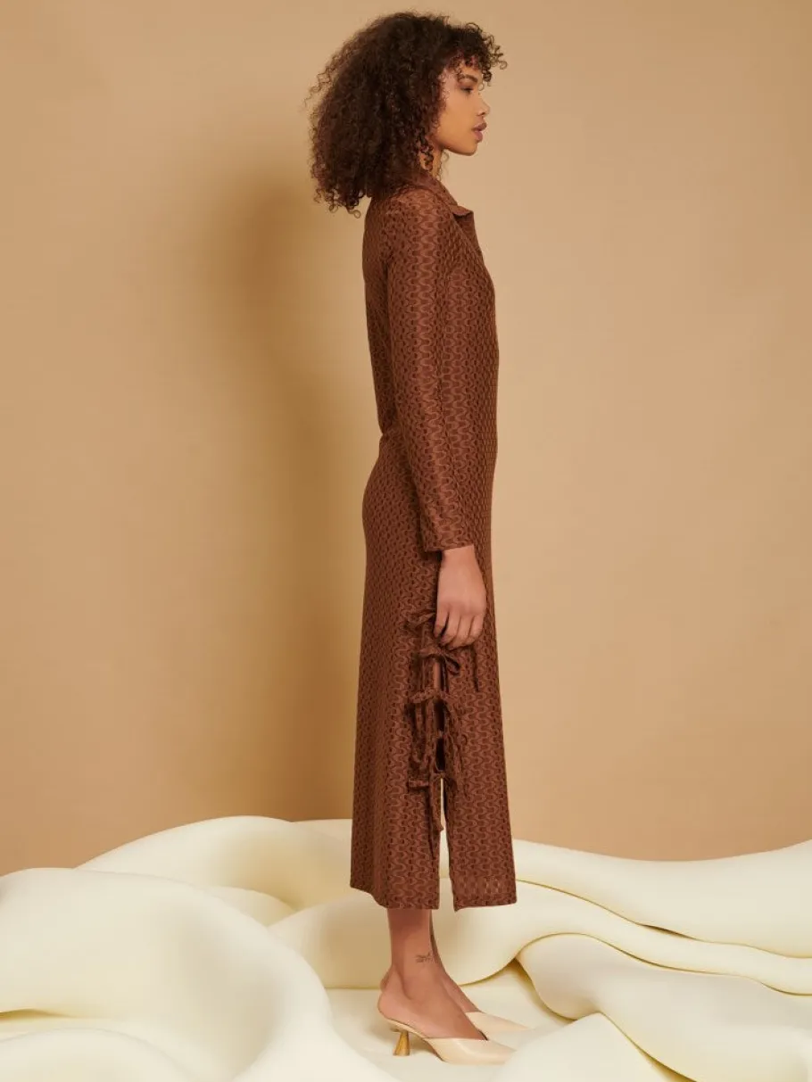 Sister Jane Ghospell Ingrid Side Tie Maxi Dress | Women Dresses | Ghospell
