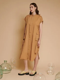 Sister Jane Ghospell Iona Cargo Shirt Dress | Women Dresses | Ghospell