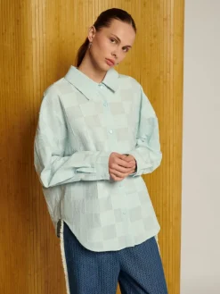 Sister Jane Ghospell Katy Pleat Back Shirt | Women Tops | Ghospell