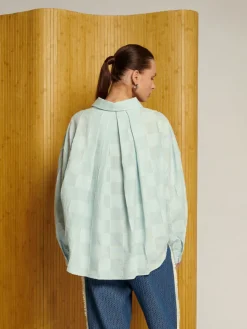 Sister Jane Ghospell Katy Pleat Back Shirt | Women Tops | Ghospell