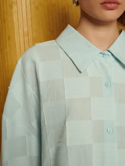 Sister Jane Ghospell Katy Pleat Back Shirt | Women Tops | Ghospell