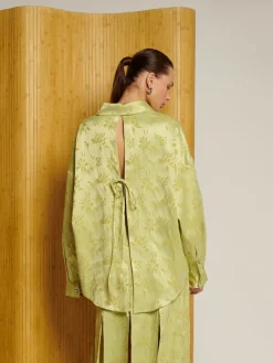 Sister Jane Ghospell Kennedy Split Back Shirt | Women Tops | Ghospell