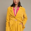 Sister Jane Ghospell Kiley Cord Drawstring Blazer | Women Jackets | Ghospell