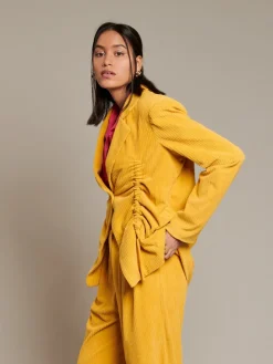 Sister Jane Ghospell Kiley Cord Drawstring Blazer | Women Jackets | Ghospell