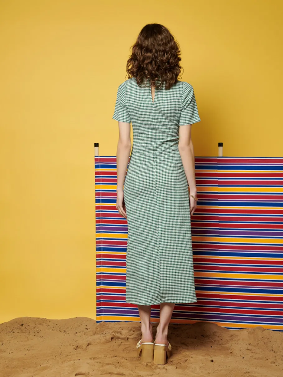 Sister Jane Ghospell Leila Check Midi Dress | Women Dresses | Ghospell