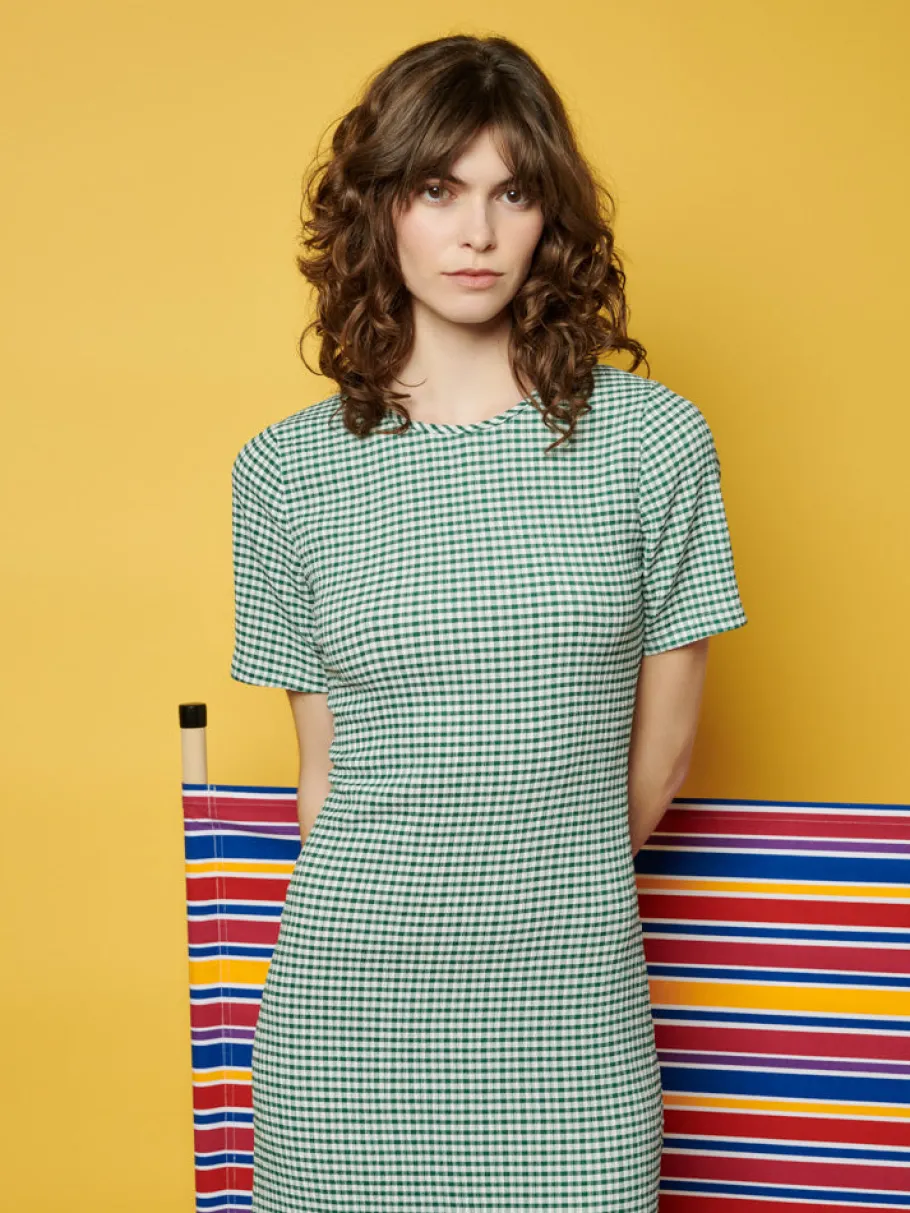Sister Jane Ghospell Leila Check Midi Dress | Women Dresses | Ghospell