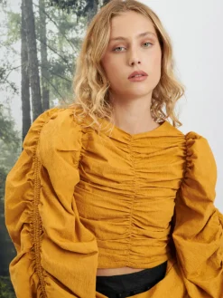 Sister Jane Ghospell Lex Ruched Top | Women Tops | Ghospell