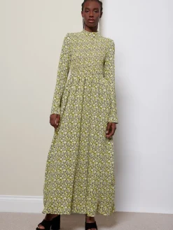Sister Jane Ghospell Mari Floral Shirring Dress | Women Dresses | Ghospell