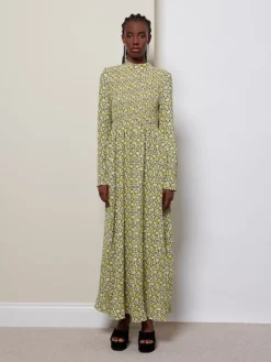 Sister Jane Ghospell Mari Floral Shirring Dress | Women Dresses | Ghospell
