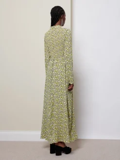 Sister Jane Ghospell Mari Floral Shirring Dress | Women Dresses | Ghospell