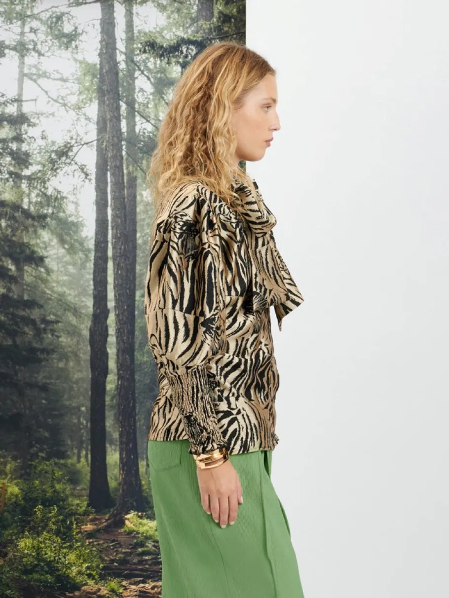 Sister Jane Ghospell Maxine Animal Bow Shirt | Women Tops | Ghospell