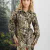 Sister Jane Ghospell Maxine Animal Wrap Dress | Ghospell | Dresses