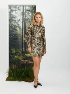 Sister Jane Ghospell Maxine Animal Wrap Dress | Ghospell | Dresses