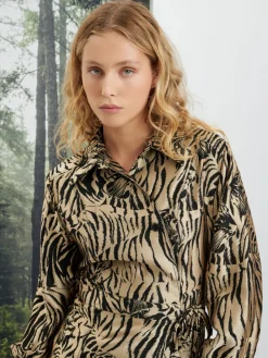Sister Jane Ghospell Maxine Animal Wrap Dress | Ghospell | Dresses