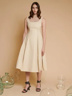 Sister Jane Ghospell Moira PU Sleeveless Dress | Women Dresses | Ghospell