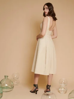Sister Jane Ghospell Moira PU Sleeveless Dress | Women Dresses | Ghospell