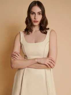 Sister Jane Ghospell Moira PU Sleeveless Dress | Women Dresses | Ghospell