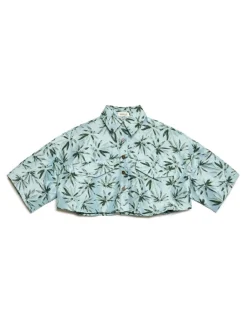 Sister Jane Ghospell Palmer Button Cropped Shirt | Ghospell | Tops