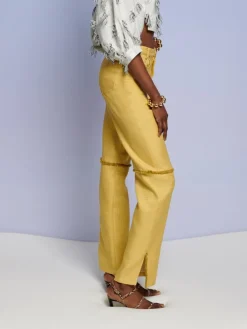 Sister Jane Ghospell Priya Fray Trousers | Women Bottoms | Ghospell