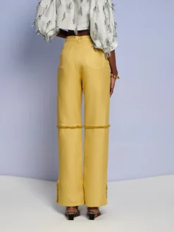 Sister Jane Ghospell Priya Fray Trousers | Women Bottoms | Ghospell