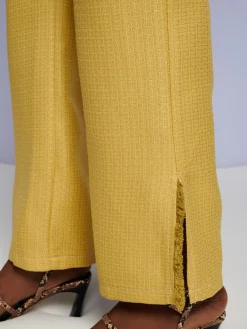 Sister Jane Ghospell Priya Fray Trousers | Women Bottoms | Ghospell