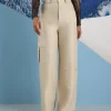 Sister Jane Ghospell  Suki Weave Cargo Trousers | Women Bottoms | Ghospell