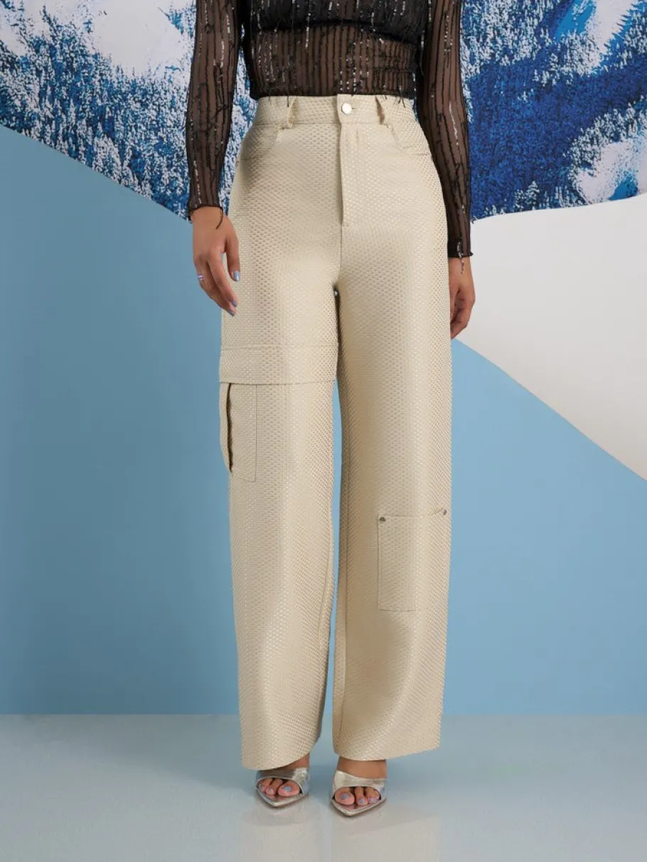 Sister Jane Ghospell Suki Weave Cargo Trousers | Women Bottoms | Ghospell