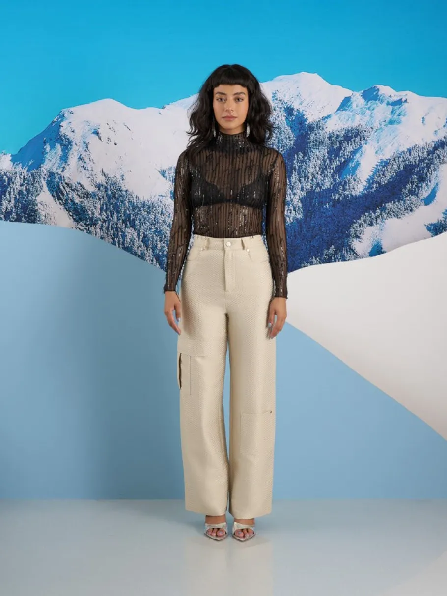 Sister Jane Ghospell Suki Weave Cargo Trousers | Women Bottoms | Ghospell