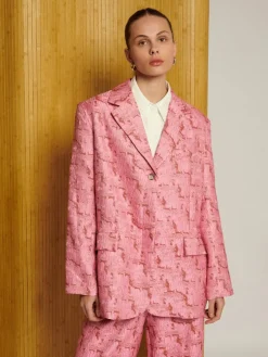 Sister Jane Ghospell Tori Jacquard Blazer | Women Jackets | Ghospell