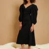 Sister Jane Ghospell Tuli Ruched Midi Dress | Women Dresses | Ghospell