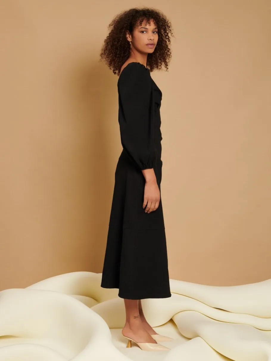 Sister Jane Ghospell Tuli Ruched Midi Dress | Women Dresses | Ghospell