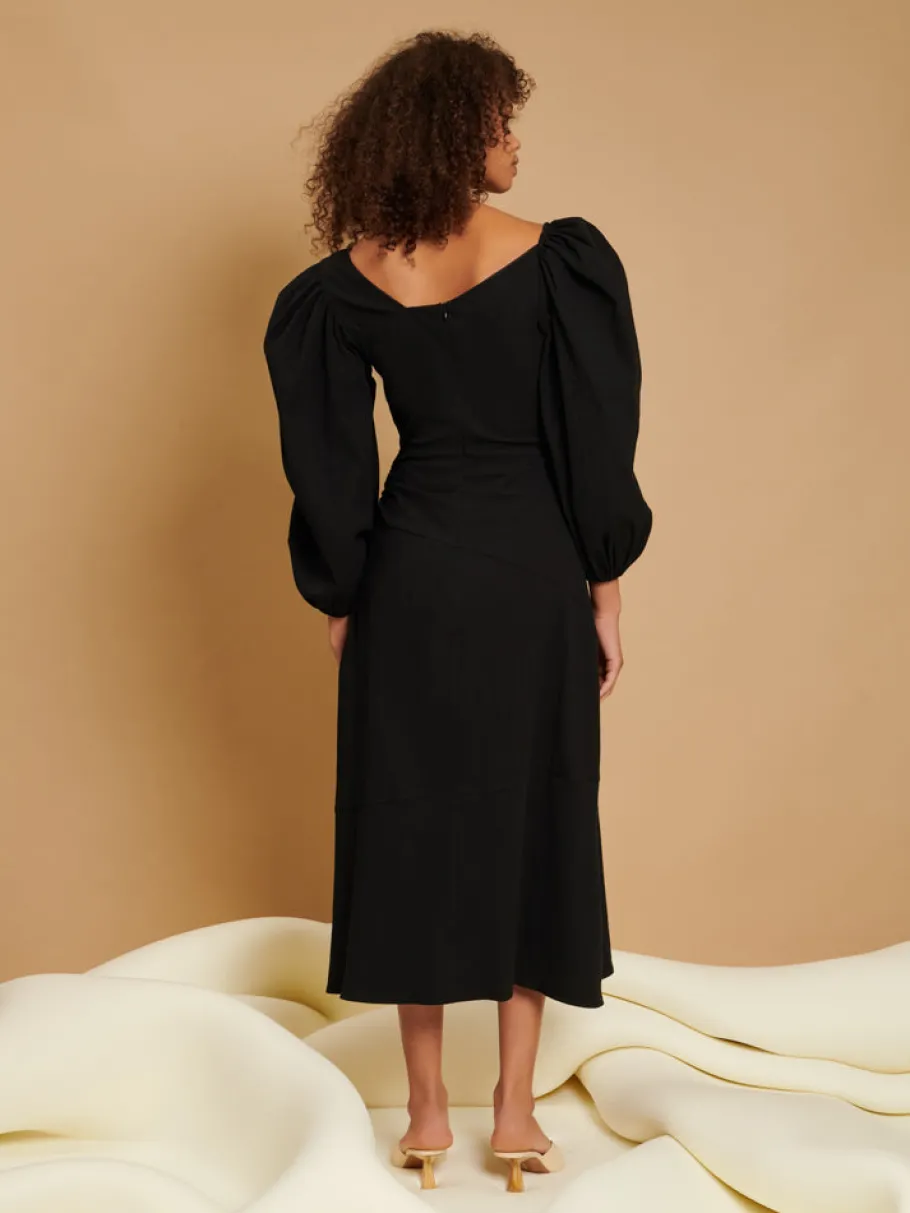 Sister Jane Ghospell Tuli Ruched Midi Dress | Women Dresses | Ghospell