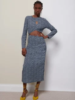 Sister Jane Ghospell Uma Floral Midi Dress | Women Dresses | Ghospell