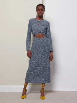 Sister Jane Ghospell Uma Floral Midi Dress | Women Dresses | Ghospell