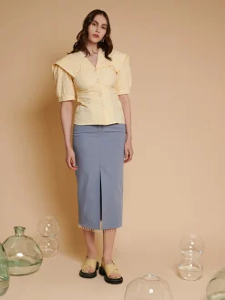 Sister Jane Ghospell Una Gingham Shirt | Women Tops | Ghospell